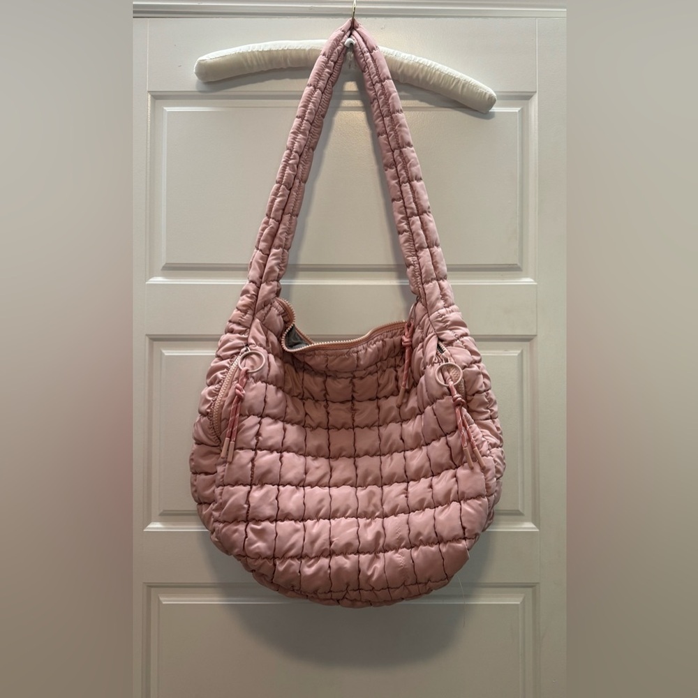 Pink Puffer Purse
